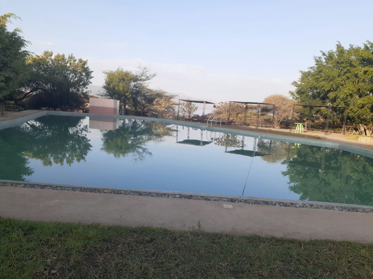 Completed swimming pool project in Ethiopia