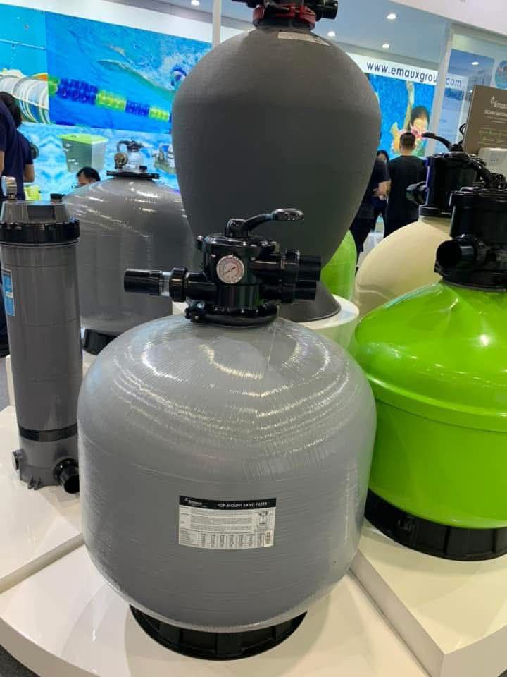 Professional pool filtration system used in Ethiopia